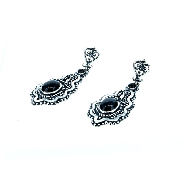 Arete Filigrana Largo Con Piedra-Aretes-Plarte