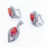 Juego De Plata Con Circonia